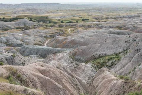 Badlands Features Stock Photos
