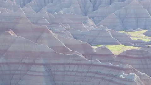 Badlands Hills Stock Footage 79545064