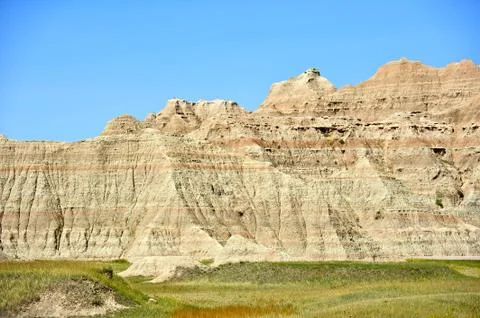 Badlands landscape Stock Photos