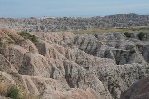 Badlands Landscape Stock Photos