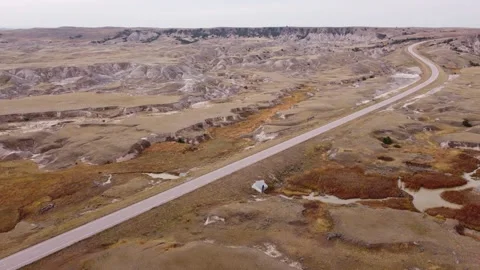 Badlands National Park Stock Footage 171142136
