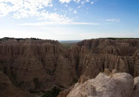 Badlands Foto stock
