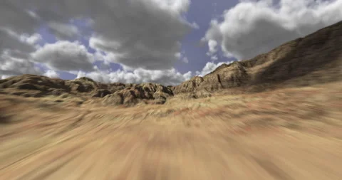 Badlands Terrain (2160p 25fps) Stock-Footage 343643140