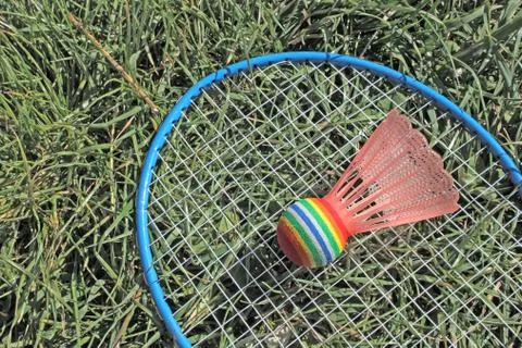 Bad...minton corner (4) Stock Photos