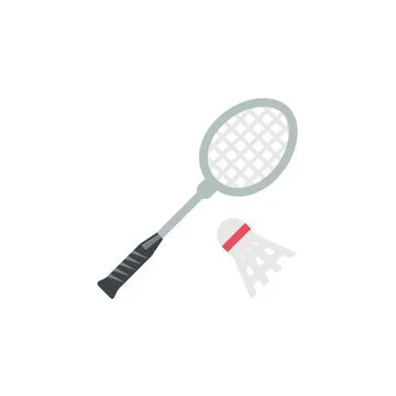 Badminton icon. Vector illustration design. Stock Illustration