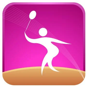 Badminton Illustrazione stock