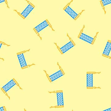 Badminton net vector seamless pattern Stock Illustration