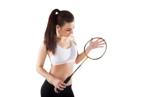 Badminton. Stock Photos