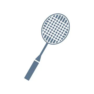 Badminton Racket Illustrazione stock