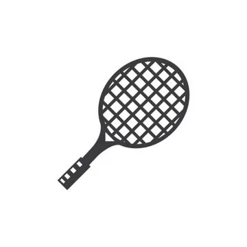 Badminton Racket Illustrazione stock