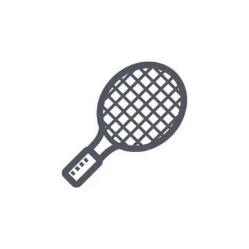 Badminton Racket Illustrazione stock