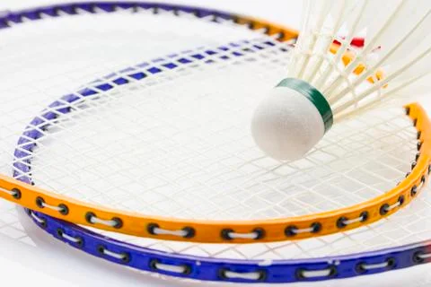 Badminton set Stock Photos