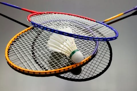 Badminton set Stock Photos