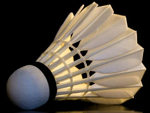 Badminton shuttlecock Stock Photos