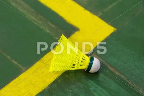 Badminton shuttlecock Stock Photos