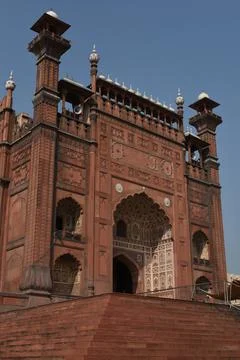 Badshahi Mosque Stock Photos