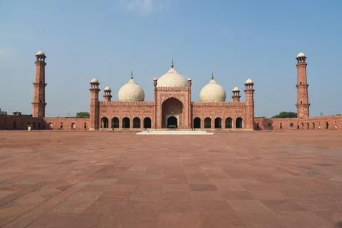 Badshahi Mosque Stock Photos