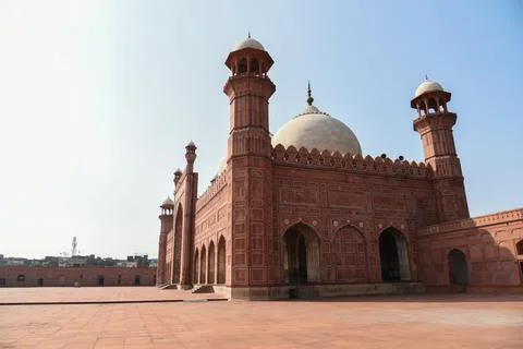 Badshahi Mosque Stock Photos