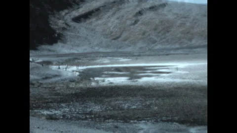 Badwater Basin 1970 스톡 동영상 294785982