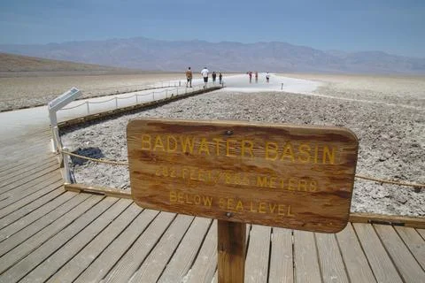 Badwater Basin Stock Photos