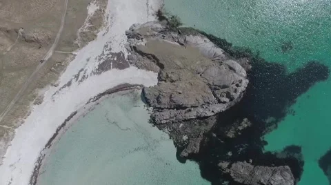 Baech with spinning POV Stock Footage 66528460