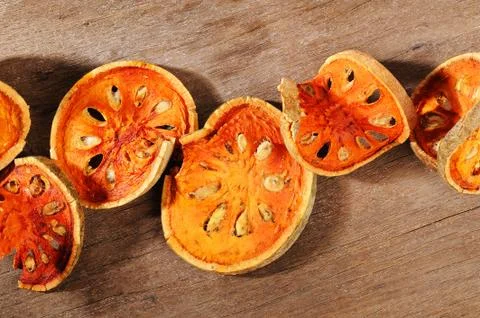 Bael fruit tea Stock Photos