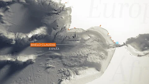 Baelo Map Stock Footage 263166533