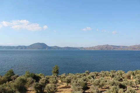 Bafa Lake Foto stock