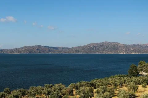 Bafa Lake Foto stock