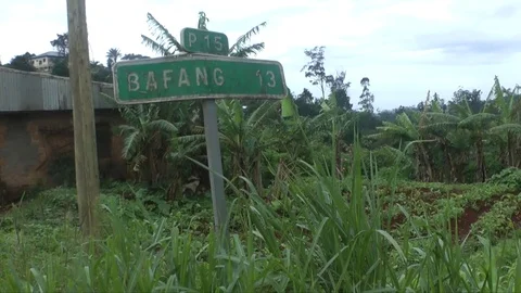 Bafand city sign Stock Footage 81368095