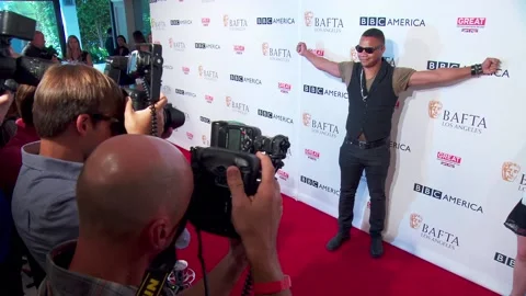 BAFTA TV Tea Party 2016, West Hollywood - 17 Sep 2016 Stock Footage 205364851