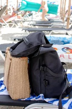 Bag and backpack Stock Photos