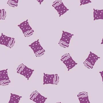Bag barley grain glyph vector seamless pattern イラスト素材