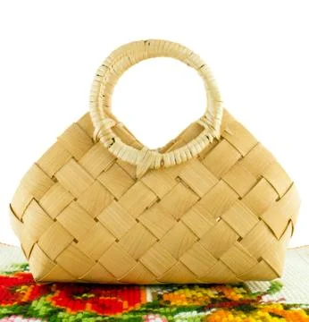 Bag of birch bark Stock Photos