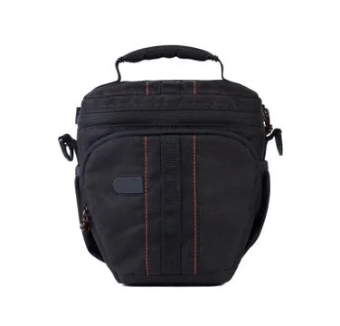 Bag for the camera isolated on a white background Foto stock