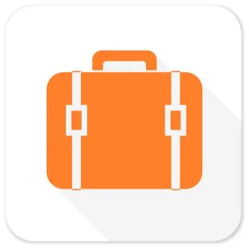 Bag flat icon Stock Illustration