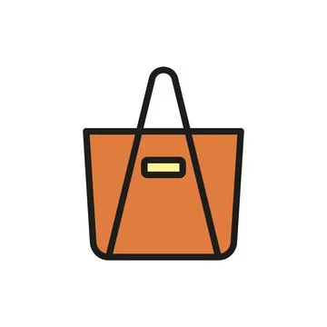 Bag icon vector design templates simple and modern Stock Illustration