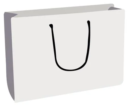 Bag icon on white background Stock Illustration