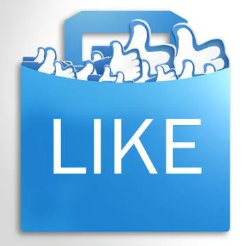 Like bag Stock Illustration