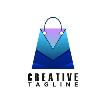 Bag logo Stock Illustration