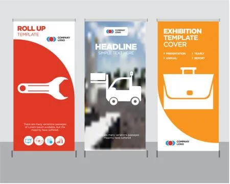 Bag, lorry, adjustable wrench roll up Stock Illustration