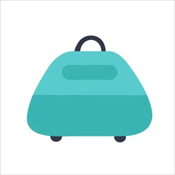 Bag for luggage and documents on an isolated background. travel bag for trave Stock Illustration