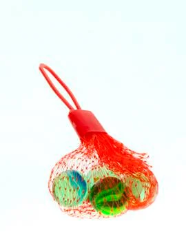 Bag of Marbles Stock Photos