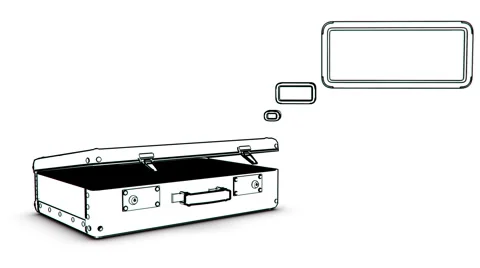 Bag with message box Stock Footage 2782133