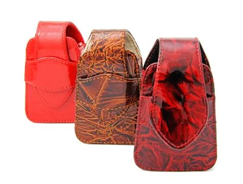 Bag for a mobile Stock Photos