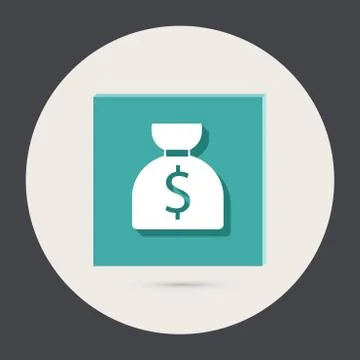 Bag of money. Stock Illustration