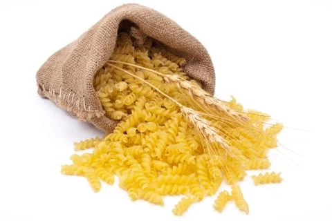 Bag of pasta Stock Photos