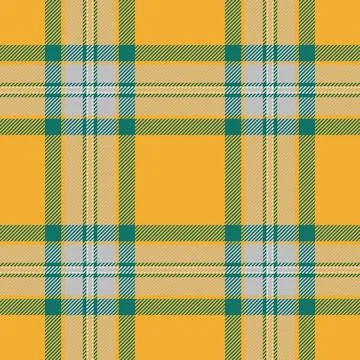 Bag plaid pattern texture, rough vector check textile. 60s fabric seamless .. Stock Illustration