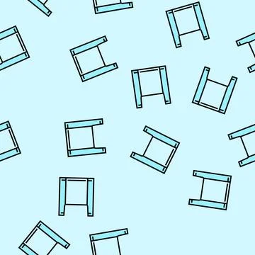 Bag plastic package vector seamless pattern 스톡 일러스트