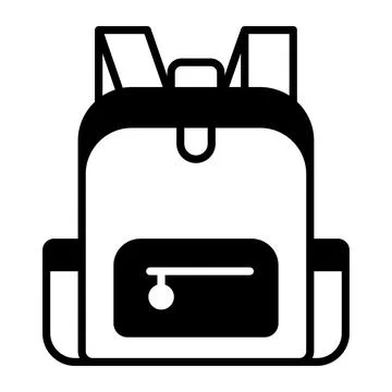 Bag, school, backpack Modern concepts flat design, Premium quality vector i.. イラスト素材